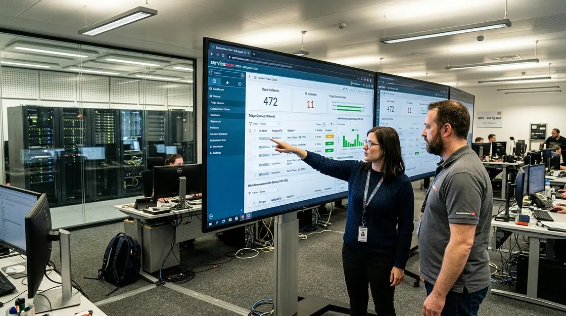 ServiceNow AI, ITSM Automation – ServiceNow AI Agents Dashboard im ITSM Operations Center