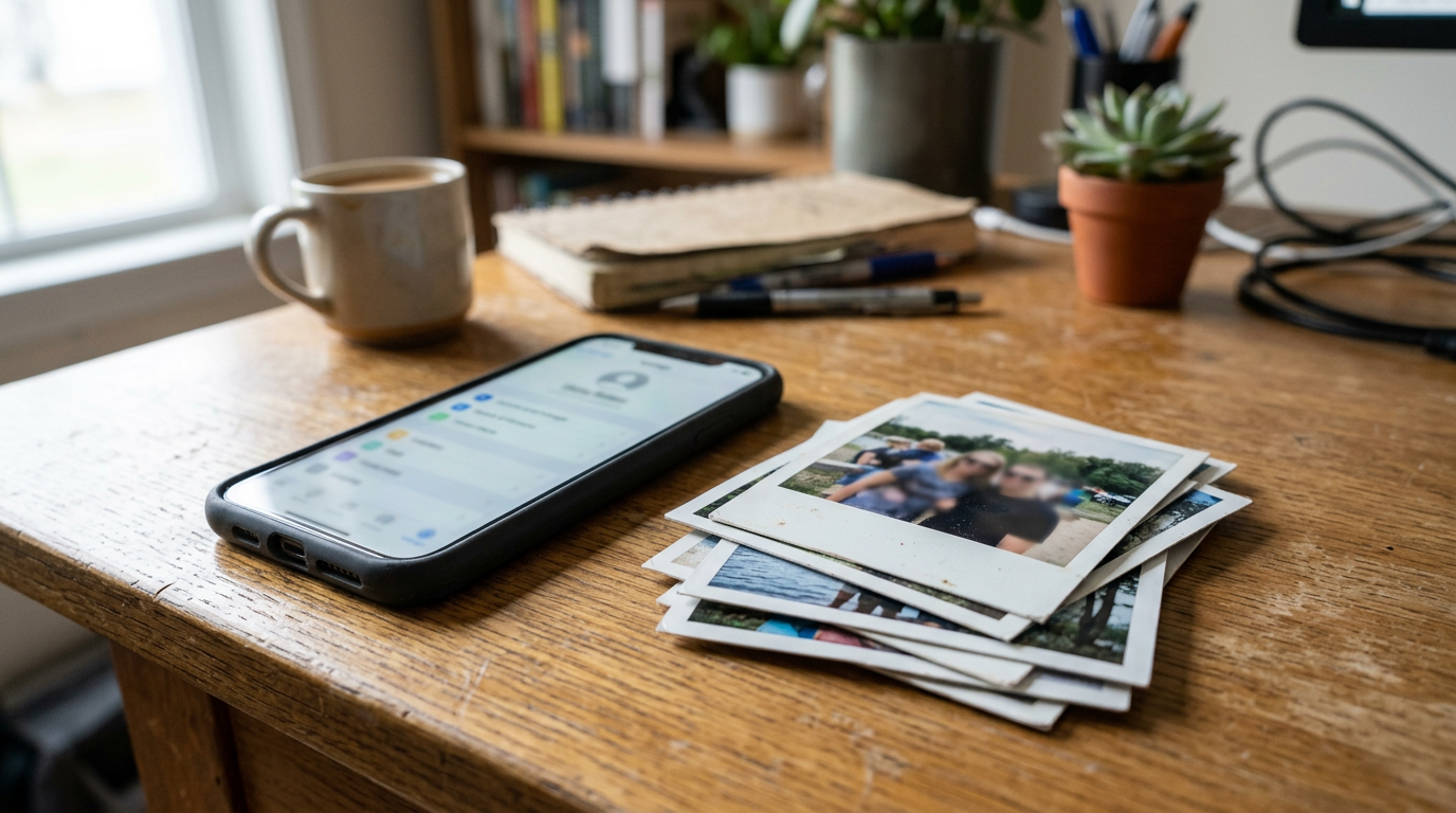 WhatsApp Profilbild: Einstellungen auf einem Smartphone