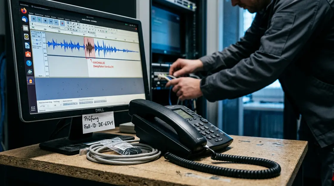 Audio-Deepfake-Erkennung: Wellenform-Analyse im IT-Sicherheitsbetrieb