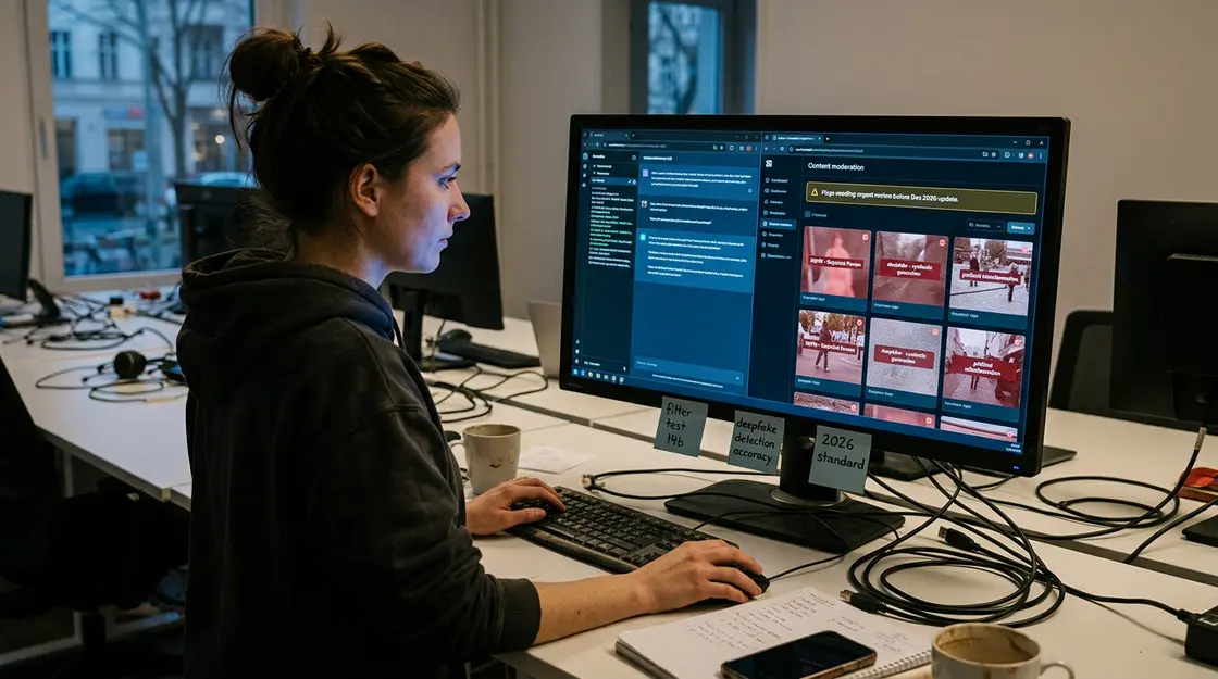 Content-Moderation-Dashboard für Chatbot mit Bildfunktion – KI-Verbotsnormen Compliance