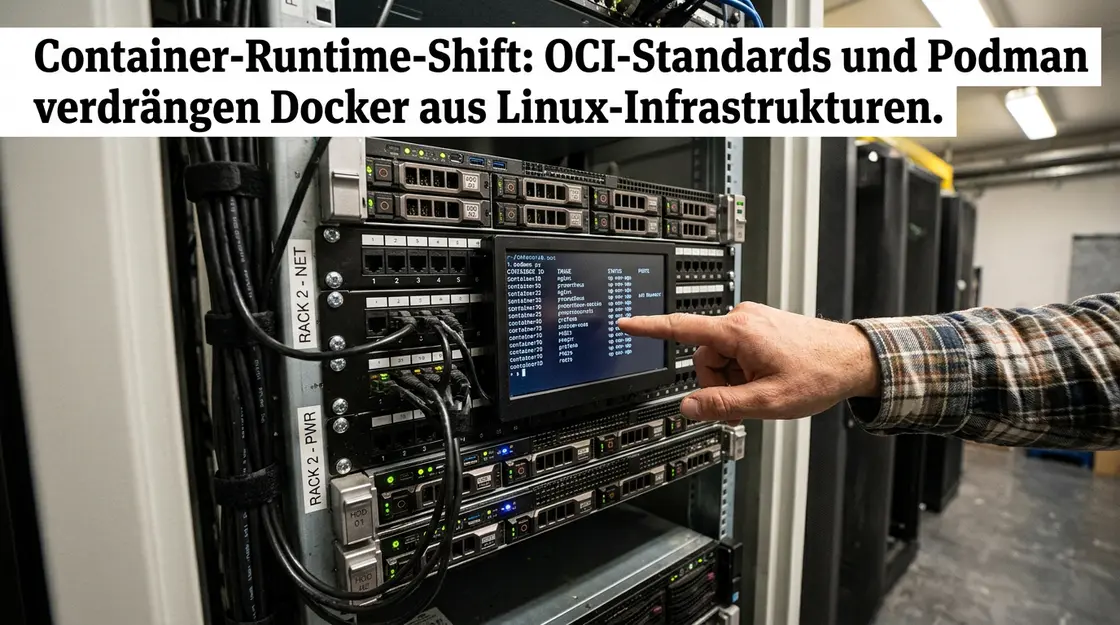 Container-Runtime, OCI-Standards, Podman – Container-Runtime Podman auf Linux-Server mit OCI-Standards