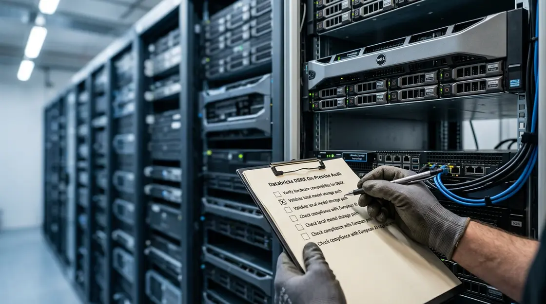 Compliance-Checkliste vor Enterprise-Serverrack für On-Premise LLM Deployment