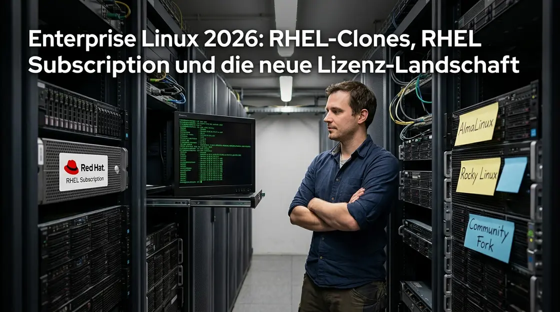 Enterprise Linux, RHEL Subscription – Sysadmin zwischen RHEL-Subscription-Rack und Community-Linux-Rack im Rechenzentrum