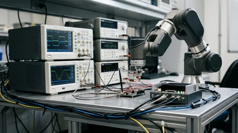 Echtzeitsysteme in einem Robotik-Testlabor