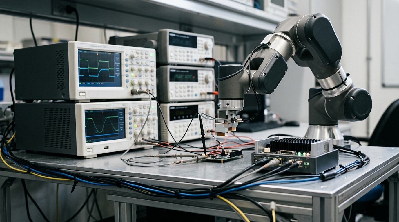 Echtzeitsysteme in einem Robotik-Testlabor