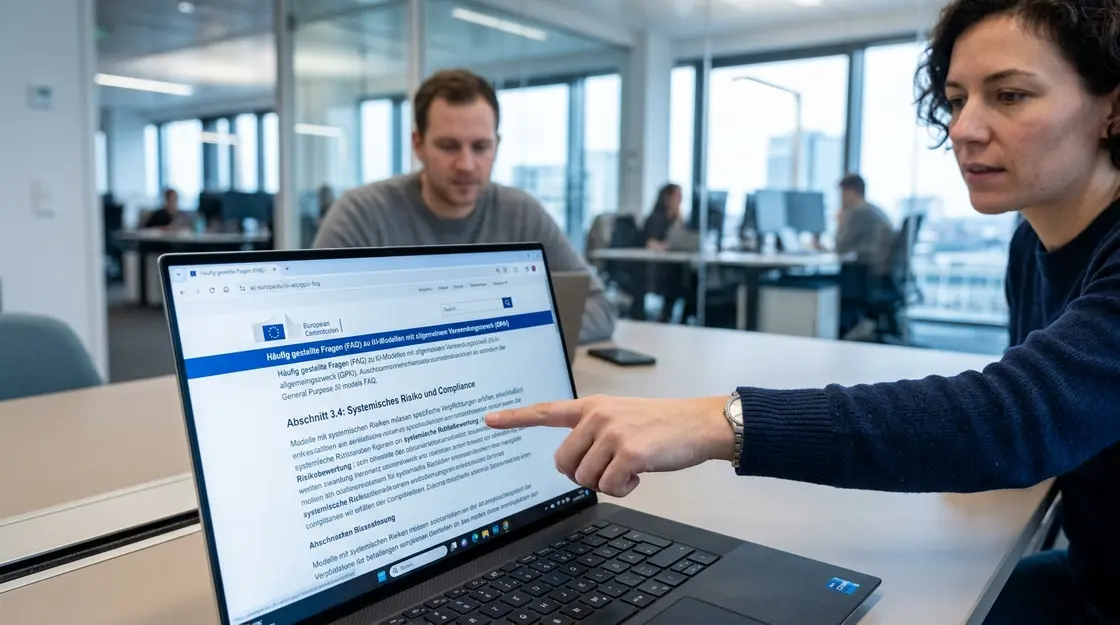 GPAI systemisches Risiko EU Kommission FAQ Modellebene