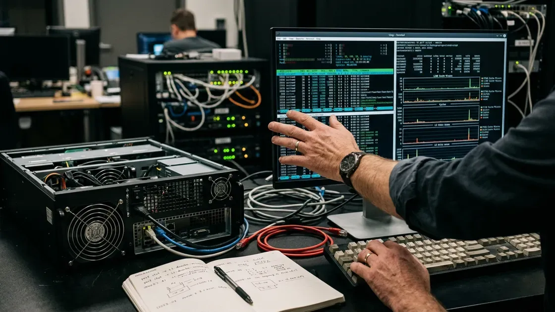 Linux Kernel Performance und Cache Analyse im Serverraum
