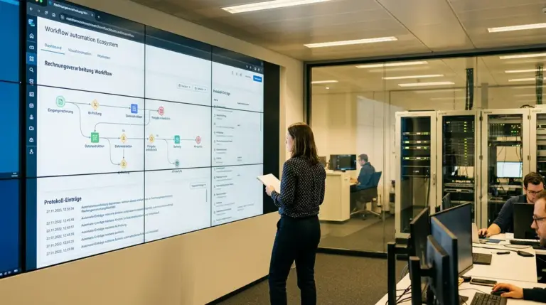 KI-Agenten, agentic AI – KI-Agenten Dashboard Enterprise Automatisierung Workflow