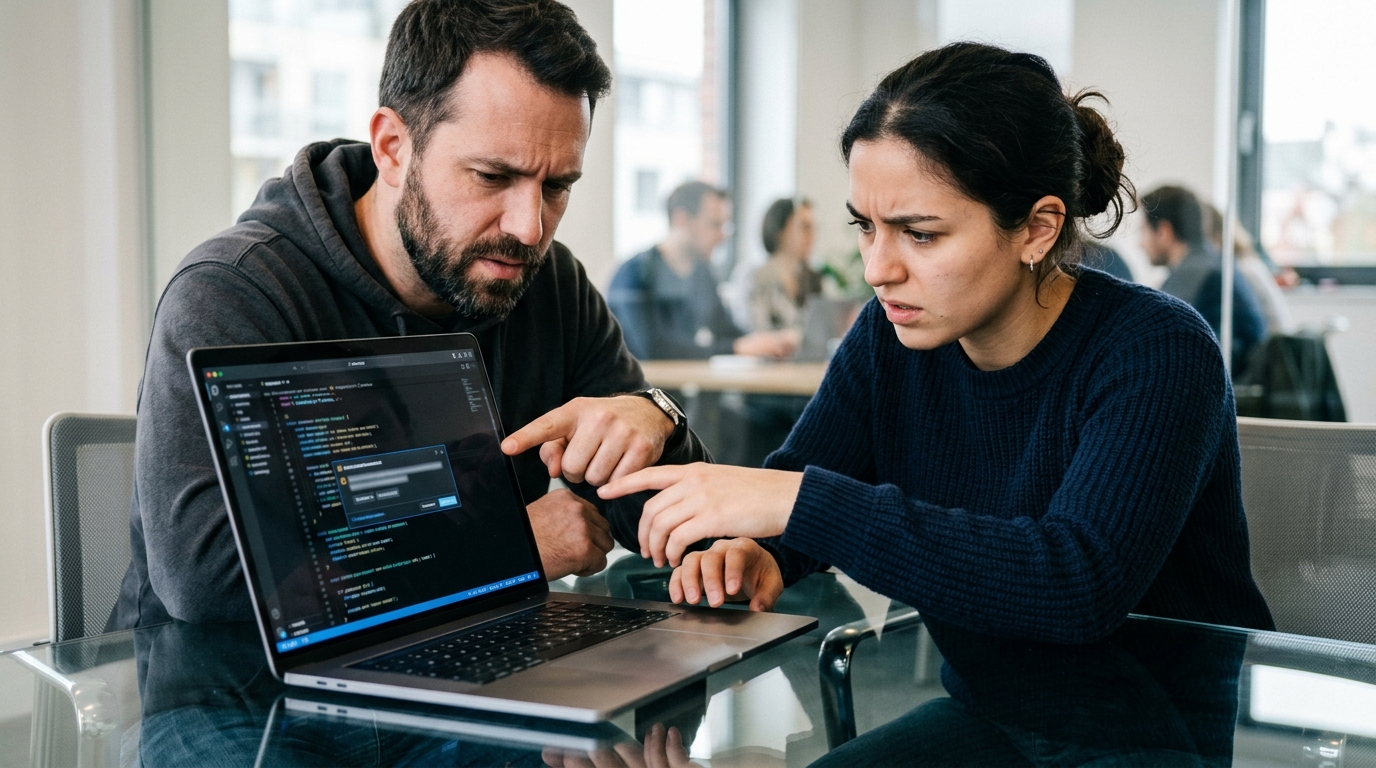 Cursor Bugbot prüft Code Review im Pull Request