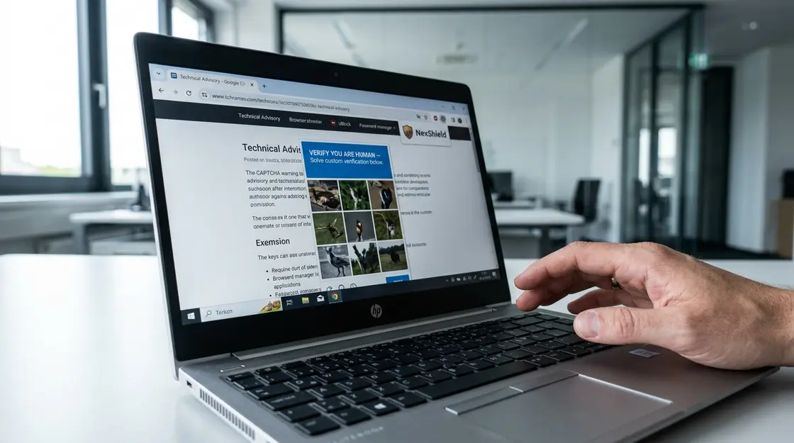 Gefälschtes CAPTCHA und bösartige Browser-Erweiterung NexShield als KongTuke-Angriffsmethode