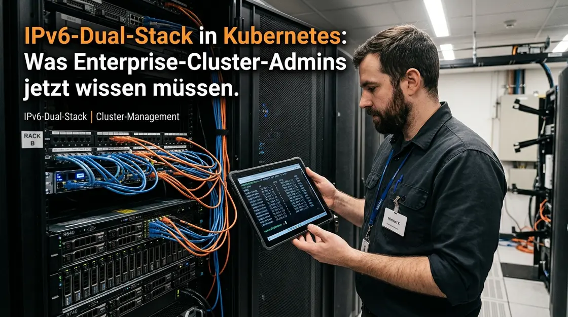 IPv6-Dual-Stack, Cluster-Management – Kubernetes IPv6-Dual-Stack Konfiguration auf Enterprise-Cluster im Rechenzentrum