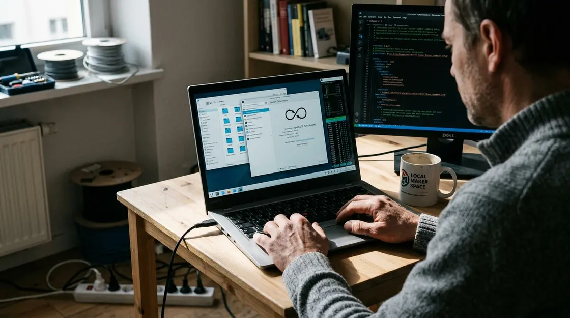 KDE Plasma Desktop-Umgebung auf Linux-Workstation