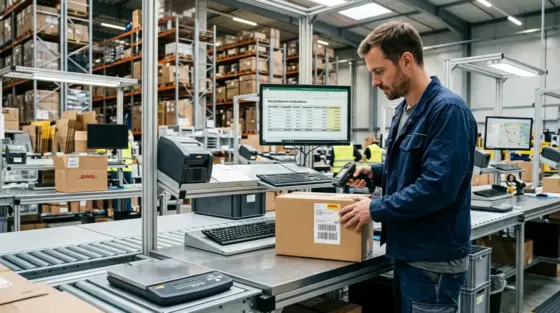 Logistikkosten, Paketdienste – Logistikkosten Paketdienste: Versandkalkulation im Lager