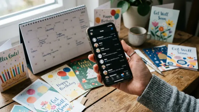 WhatsApp Sprüche und Grüße als Messenger-Cluster