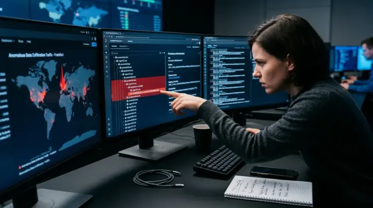 Backdoor, Zugangsbroker – SOC-Analyst erkennt Mistic-Backdoor-Aktivität auf SIEM-Dashboard