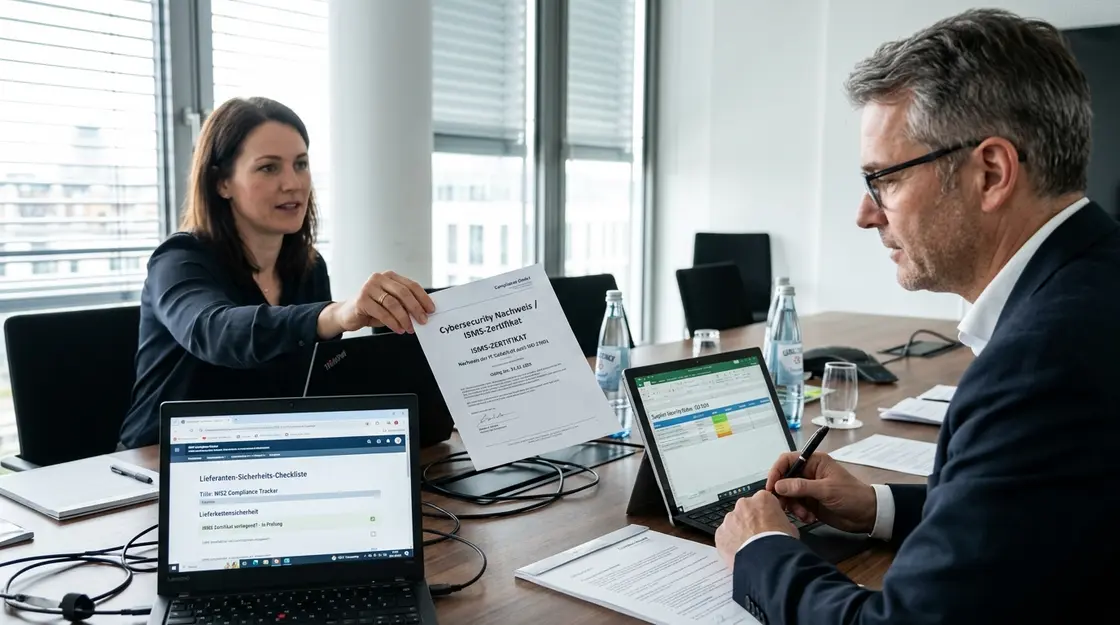 Lieferkettenaudit: Zulieferer legt Cybersicherheitsnachweis für NIS2-Anforderungen vor
