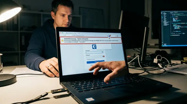 Passwort-Manager, Zero-Day, Credential-Theft – Passwort-Manager Browser-Extension zeigt Sicherheitswarnung wegen Zero-Day-Schwachstelle