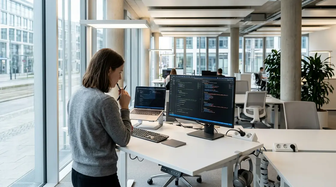 Entwickler konfiguriert Podman Rootless-Modus mit SELinux-Policy auf zwei Monitoren