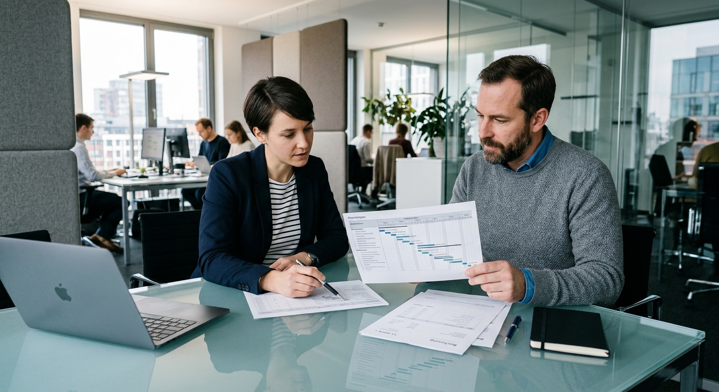 Prozessautomatisierung: Abläufe sauber verbinden Prozessautomatisierung im B2B-Projektablauf