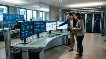 ServiceNow KI-Agenten, Enterprise Agents – ServiceNow KI-Agenten im Enterprise IT Operations Center mit Workflow-Dashboard