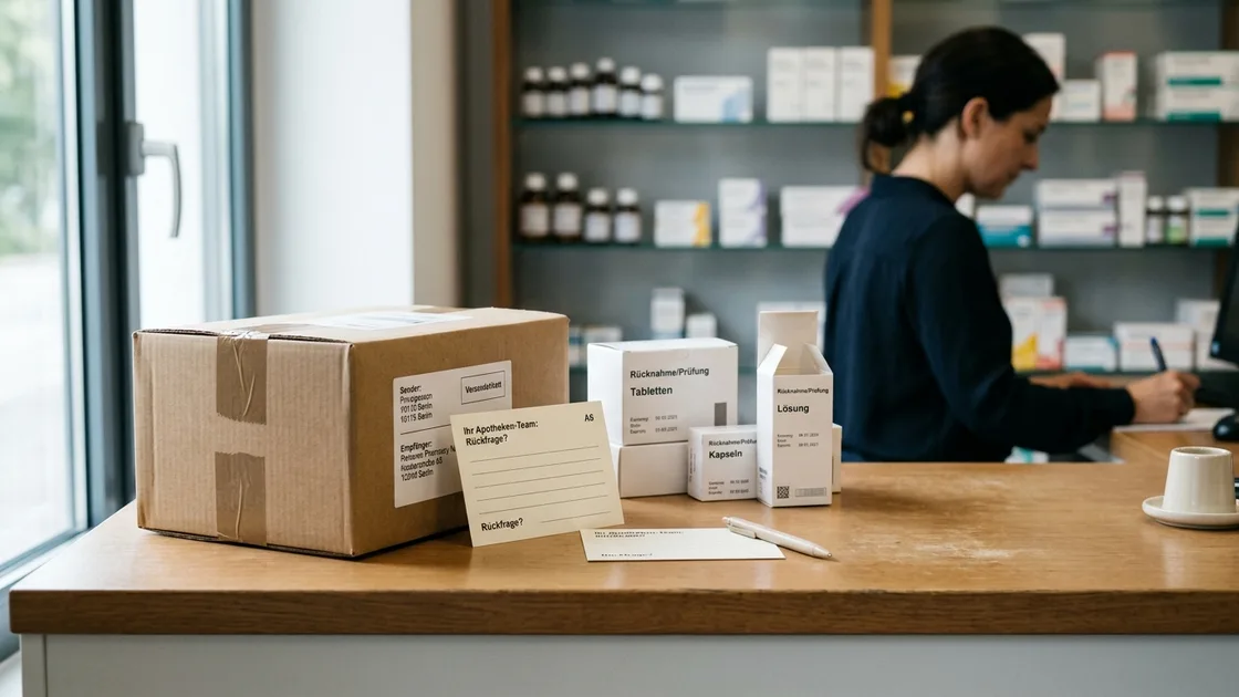 Shop Apotheke Onlineshop Retoure