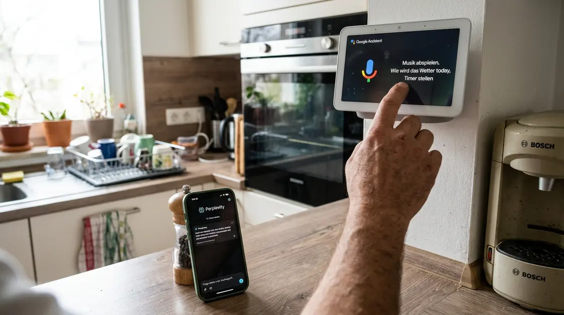 Smart-Home-Steuerung per Sprachassistent in der Küche