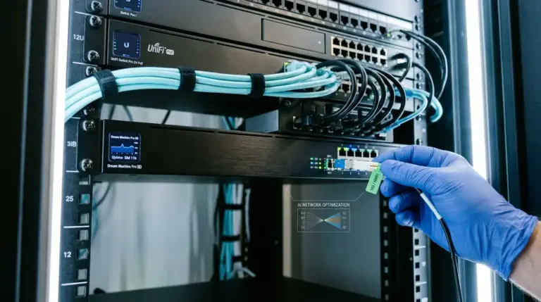 Ubiquiti UniFi, Wi-Fi 7 – Ubiquiti UniFi Dream Machine Pro SE im Serverrack mit 10G SFP+ Anschluss