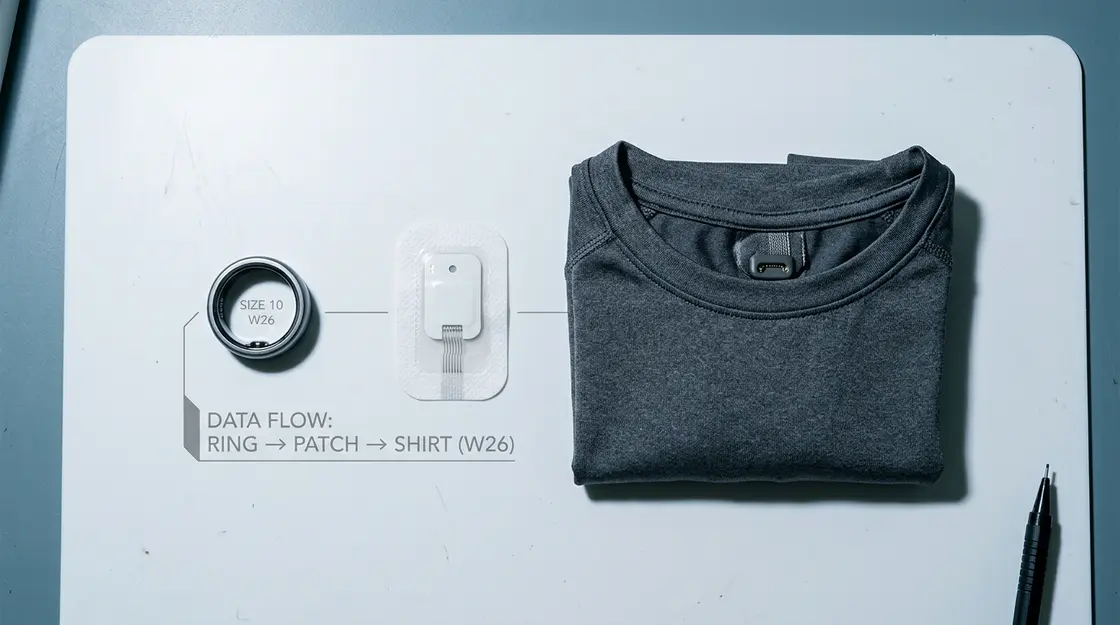 Smarter Ring, Biosensor-Patch und EKG-Textil als neue Wearable-Formfaktoren für Gesundheitsdaten