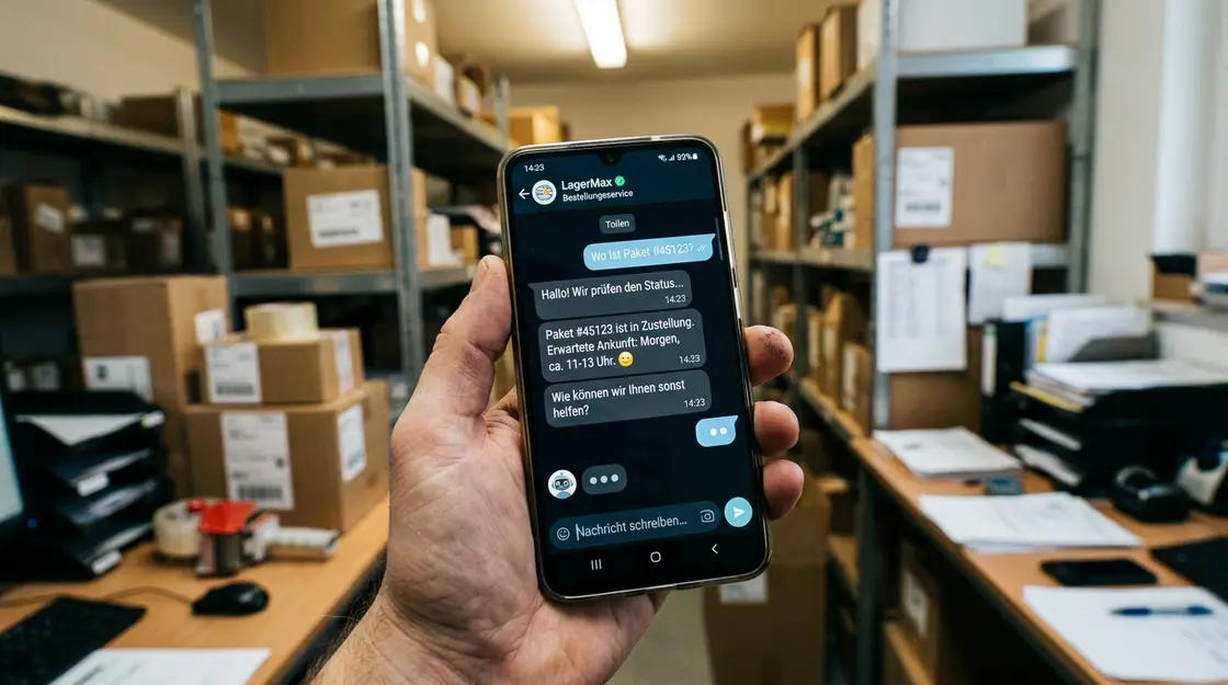 WhatsApp Business API mit KI-Chatbot und Webhook
