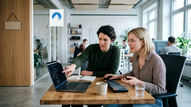 Codeberg-Entwickler arbeiten gemeinsam an einem Open-Source-Repository