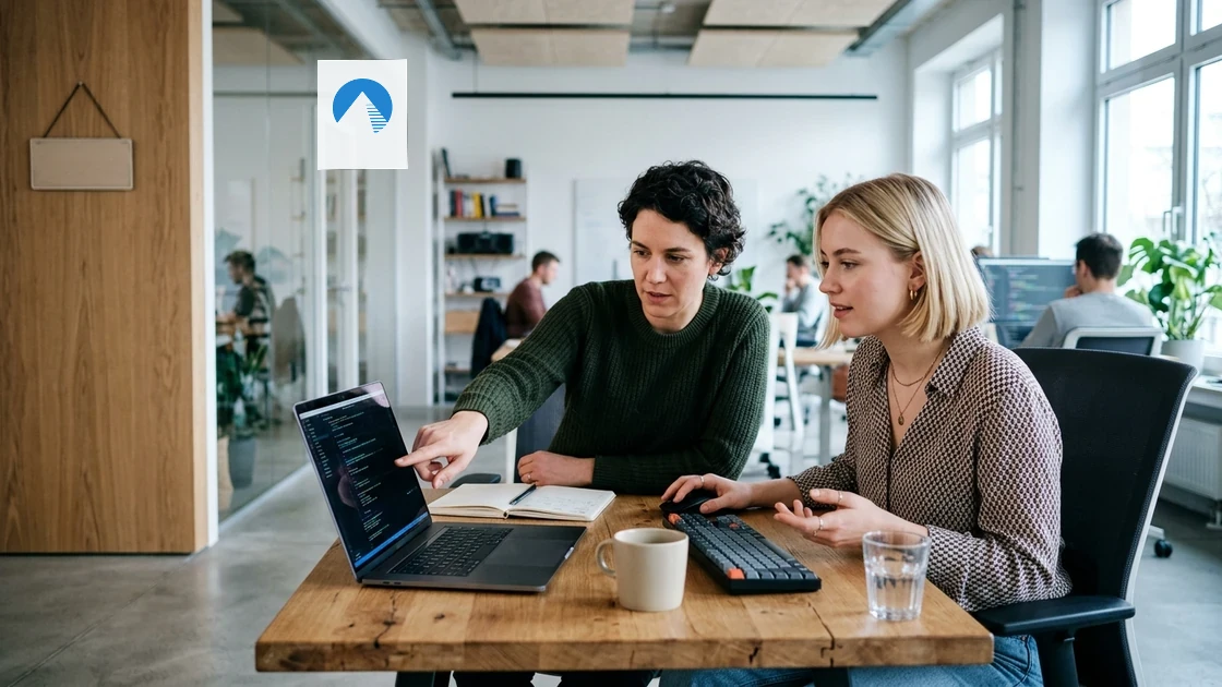 Codeberg-Entwickler arbeiten gemeinsam an einem Open-Source-Repository