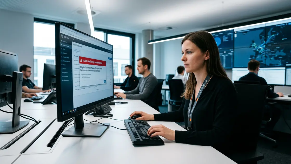 Techniker prüft NAS-Speicher für unveränderliche Backups als Schutz vor Ransomware