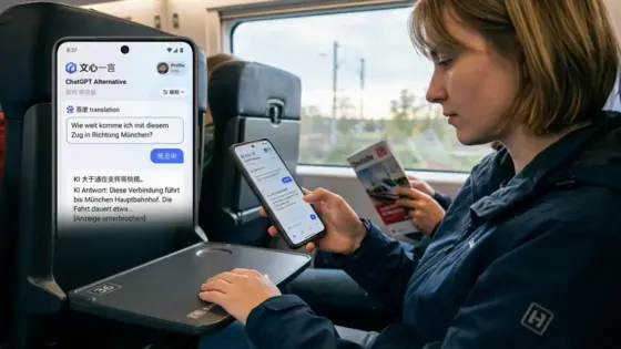 Chinesische KI-Apps, ChatGPT Alternative, Mobile KI –