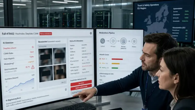 CSAM-Deepfakes, KI-Sicherheit, Content-Moderation – Compliance-Team analysiert AI-Act-Regeln zu CSAM-Deepfakes und KI-Sicherheit