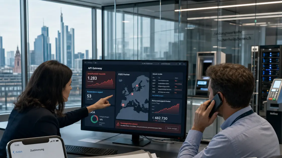 Datenleck, PSD2, API-Sicherheit – Compliance-Team bewertet Datenleck bei Fintech nach API-Sicherheitsvorfall
