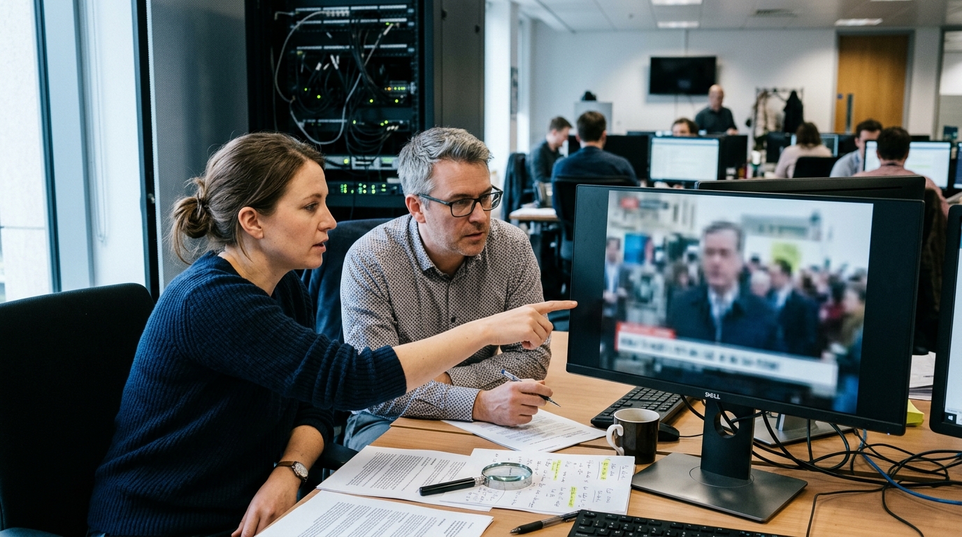 Desinformation und Deepfake-Prüfung in der Redaktion