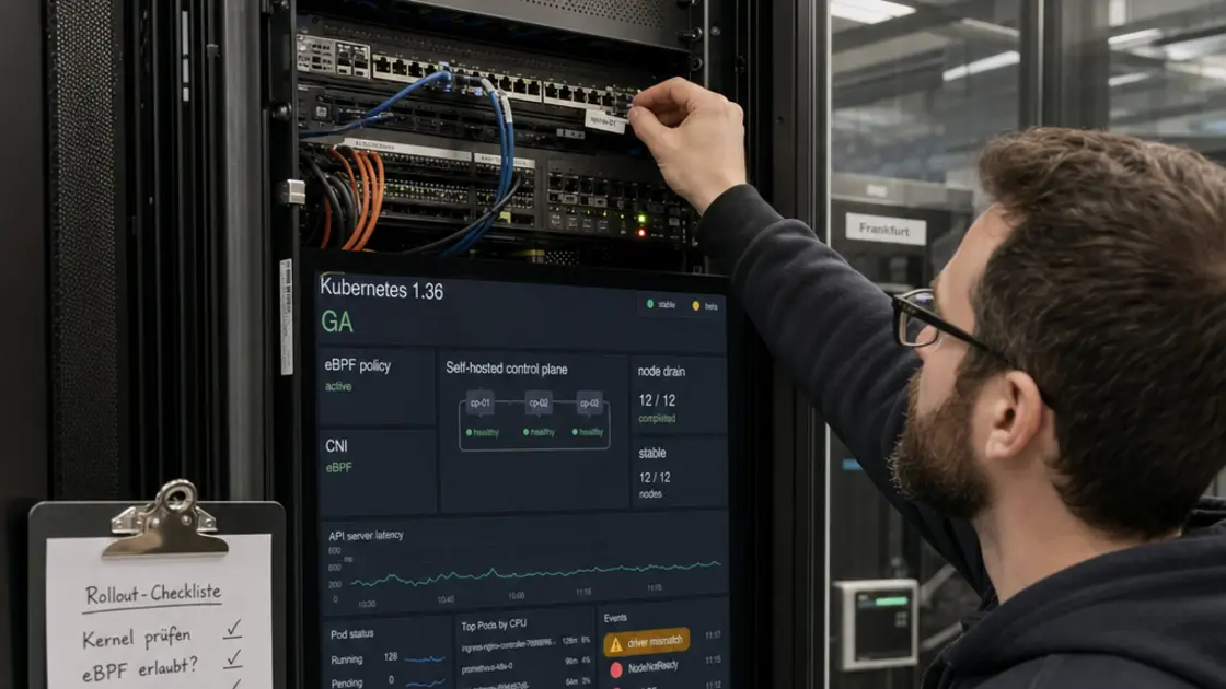 eBPF-basiertes Netzwerk-Dashboard für Kubernetes Self-Hosting Cluster