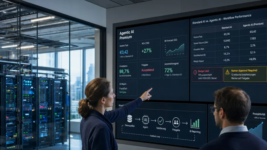 Enterprise-KI-Preismodelle, Agentic AI, Business Intelligence –