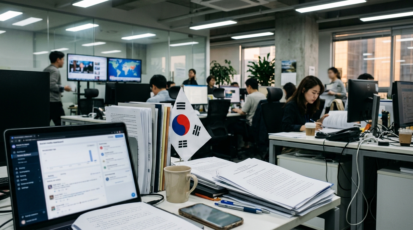 Fake-News-Gesetz Südkorea und Plattformmoderation