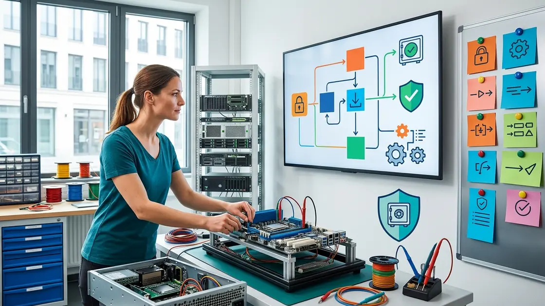 Firmware, Linux, UEFI – Firmware-Update an einem Linux-Mini-PC mit UEFI-Chip auf der Werkbank