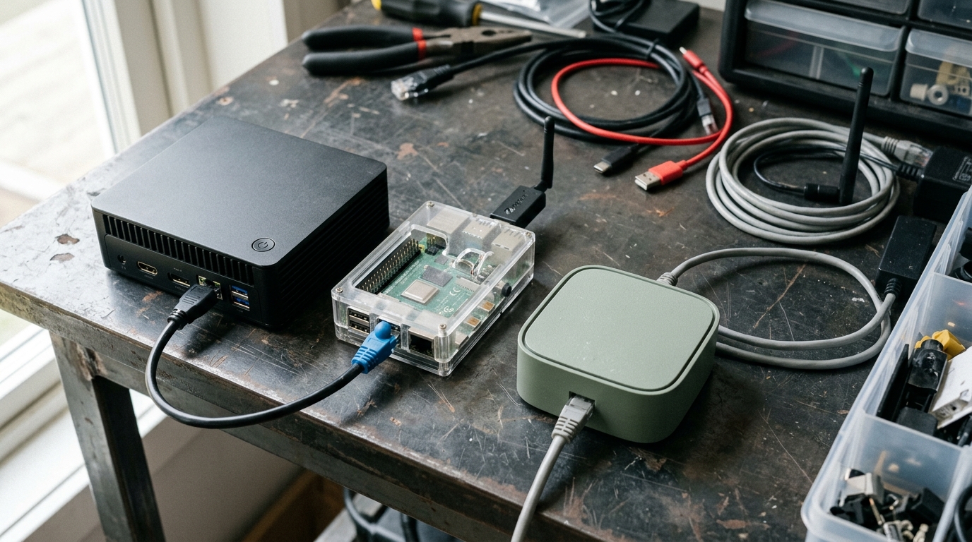 Home Assistant Hardware mit Mini-PC, Raspberry Pi und Smart-Home-Hub