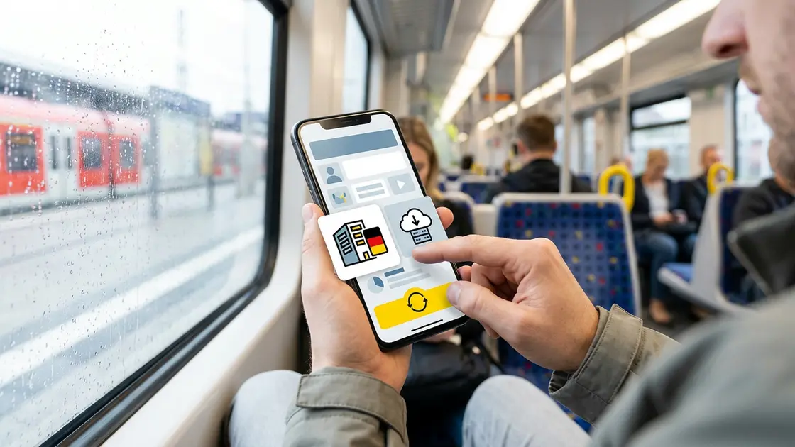 Verwaltungsmitarbeiter arbeitet mit Open-Source-Software am Behördenarbeitsplatz