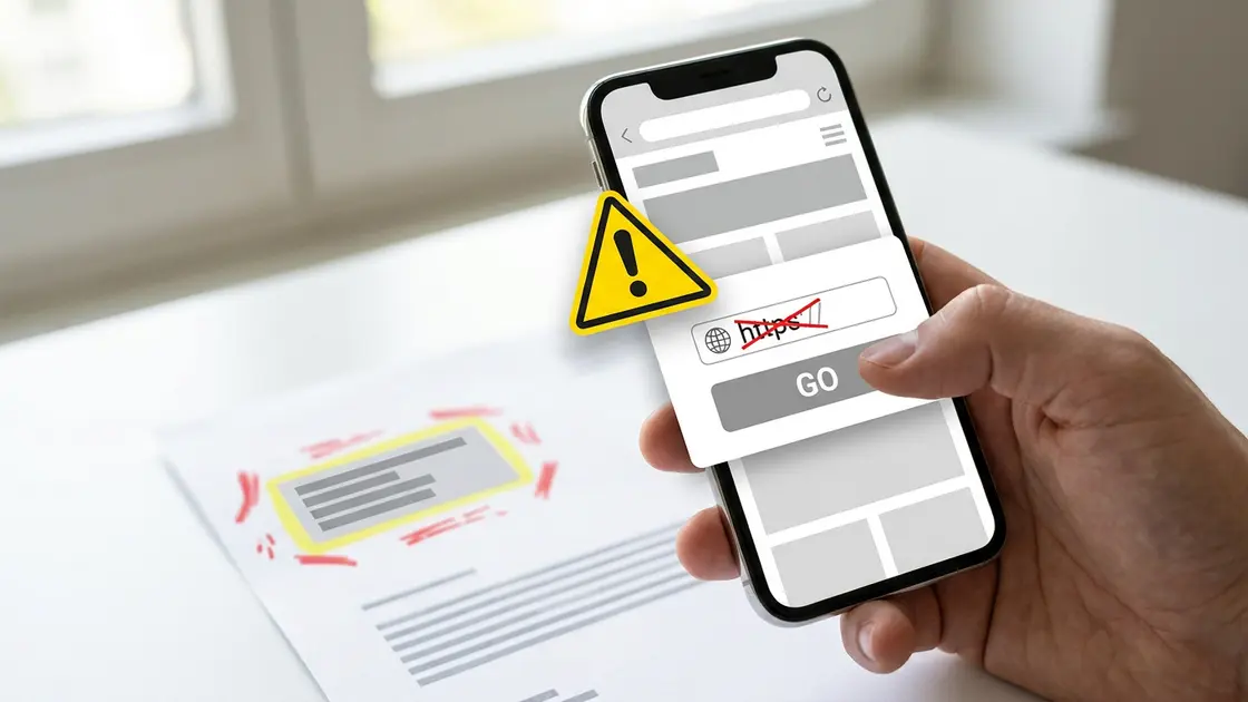 Smartphone zeigt Warnung vor gefälschter Login-Seite trotz Passkey-Schutz