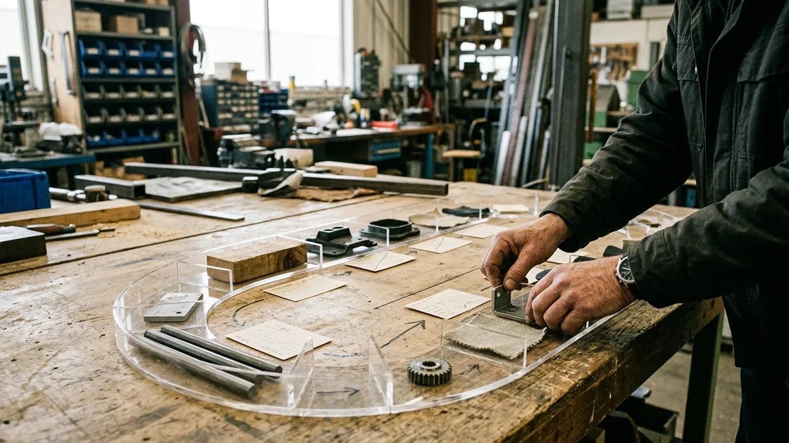 Produktpass und Lieferkette: Materialdaten in einer Werkstatt prüfen