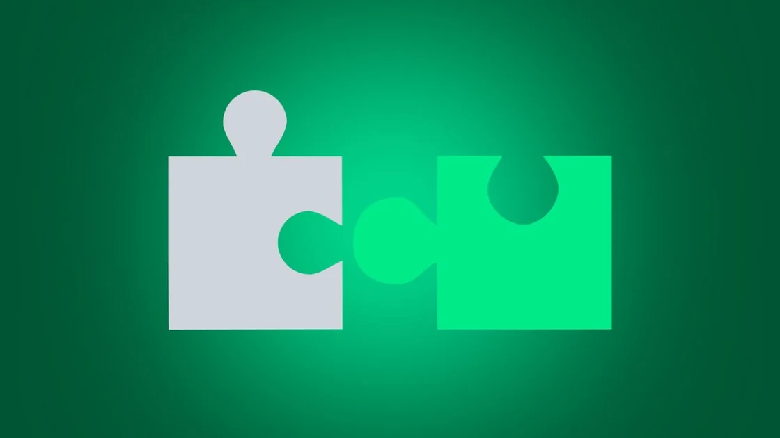 Zwei nicht zusammenpassende Puzzleteile als Symbol für Messenger-Interoperabilität