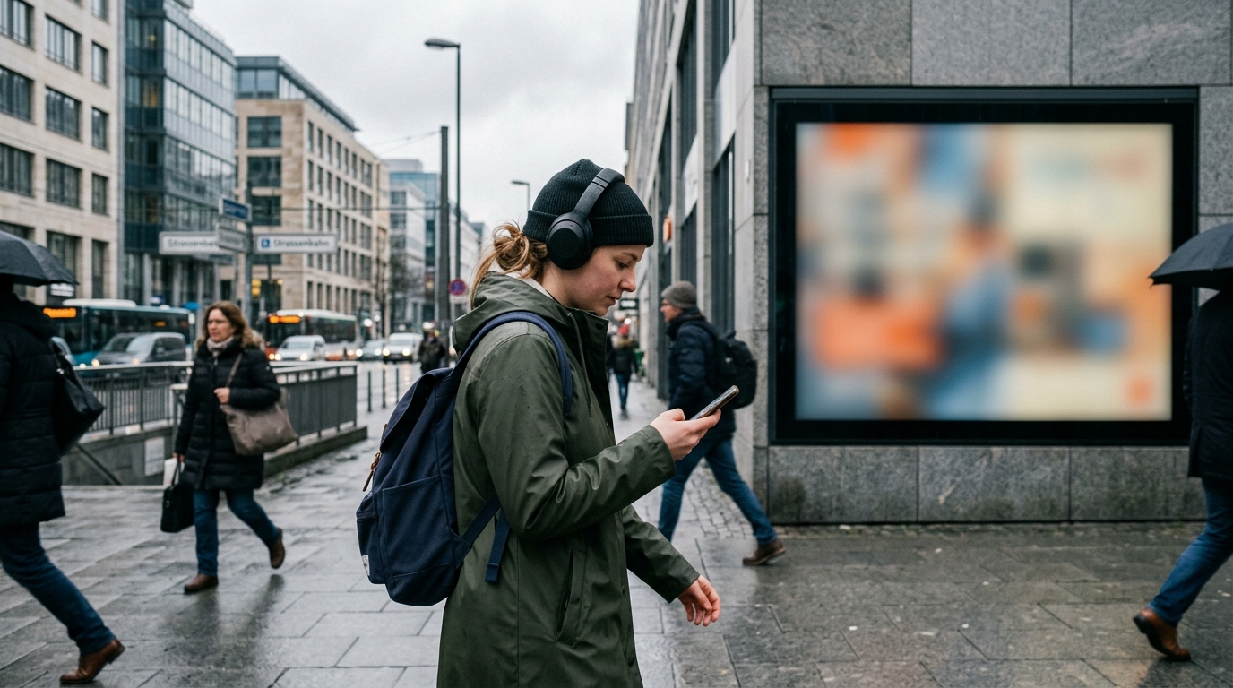 Werbemarkt: Online Werbung, Außenwerbung und Audio im Medienmix