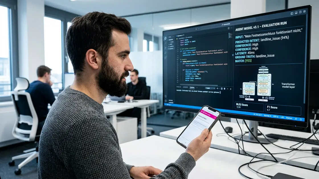 Nahaufnahme eines Workflow-Builders zur Workflow-Automatisierung im Business-Kundenservice