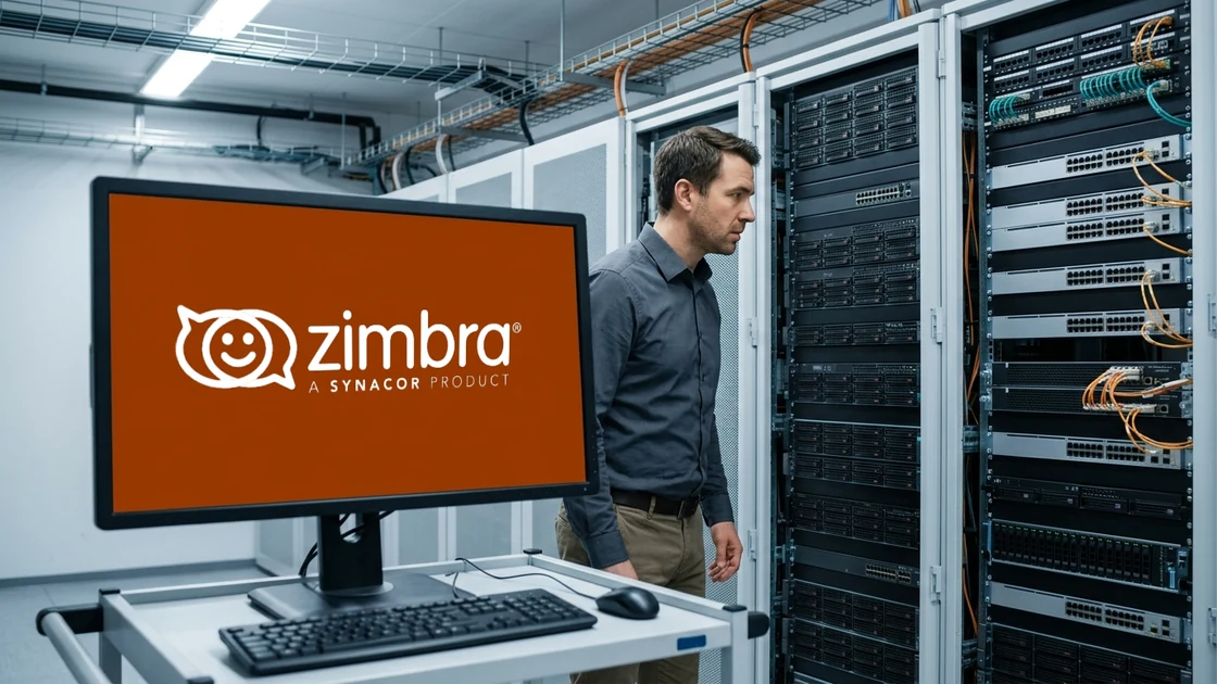 Administrator prüft Zimbra-Mailserver nach einer Zero-Click-Warnung