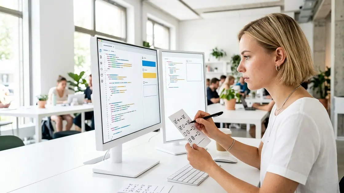 Servicemitarbeiter prüft am Tablet einen KI-Agenten im CRM-Alltag