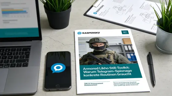 Armored Likho Still-Toolkit: Warum Telegram-Spionage konkrete Routinen braucht